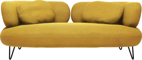 Sofa Peppo 2-Sitzer Gelb 182cm