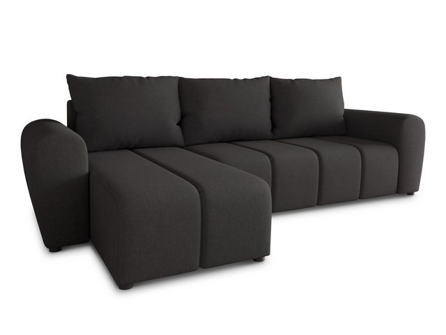 Sofnet Ecksofa Cleo L, mit Schlaffunktion und Bettkasten, L-Form Couch, Schlafsofa, Ottomane Universal