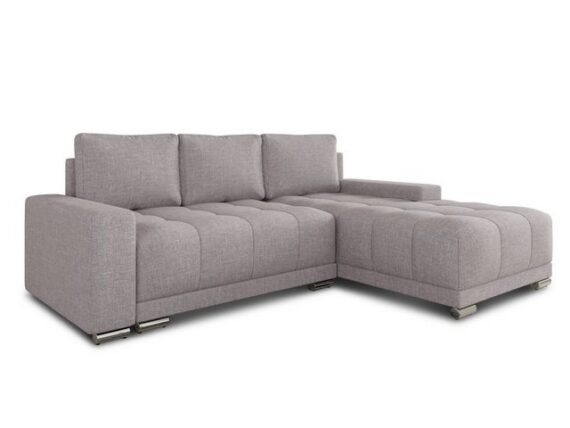 Sofnet Ecksofa Pavo, mit Schlaffunktion und Bettkasten, L-Form Couch, Polstersofa, Schlafsofa mit Bonell-Federkern