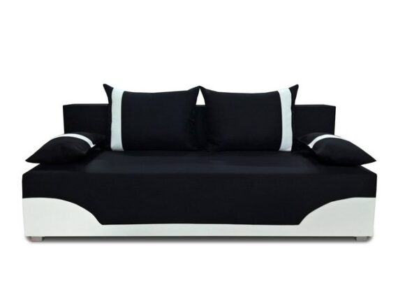 Sofnet Schlafsofa Dario, mit Schlaffunktion und Bettkasten, Bettsofa, Couch, Sofagarnitur