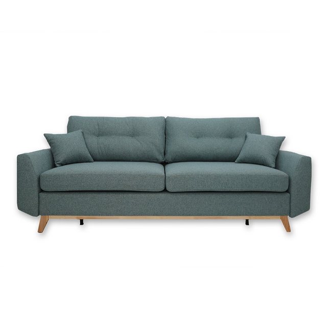 VitaliSpa® Schlafsofa Sidney, Blau, 230 cm