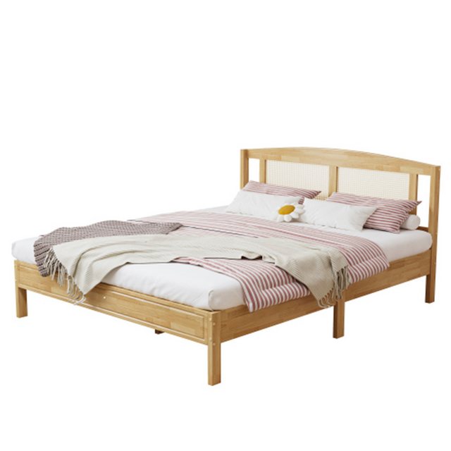 XDeer Polsterbett Doppelbett,Jugendbett Erwachsenenbett, Bett, mit, 15 Latten und Mittelfüße 160X200cm