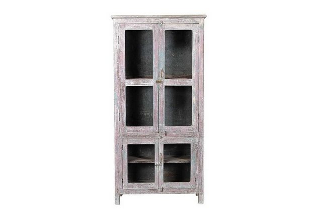 daslagerhaus living Vitrine Vitrine Vintage weiß H 194 cm