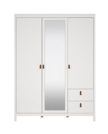 ebuy24 Kleiderschrank Madrid Kleiderschrank 199x150x59cm, 2 Türen, 1 Spi