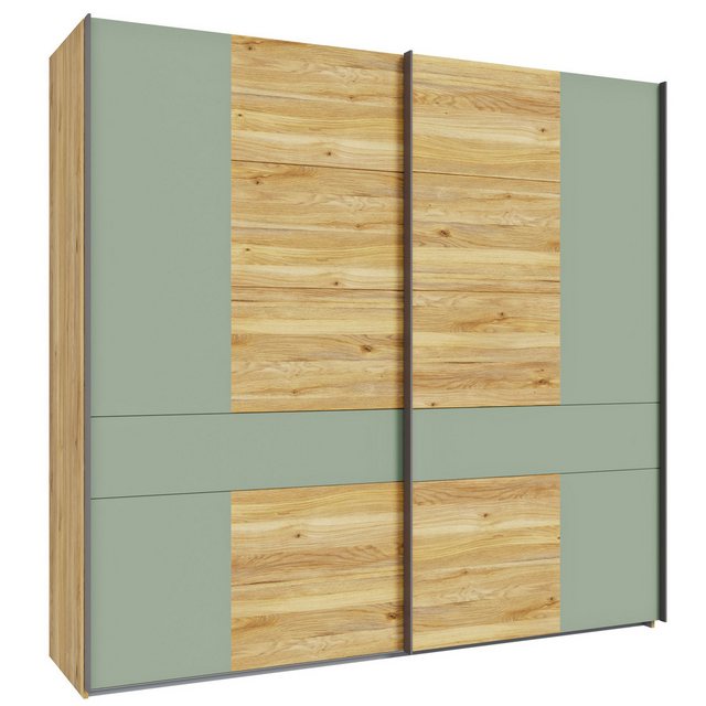 expendio Kleiderschrank Wenke 3 Mauvella Oak Nb. / salbei