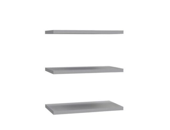 expendio Kleiderschrank Zander 1 3x Einlegeboden, grau, 48 cm x 42 cm x 22 mm