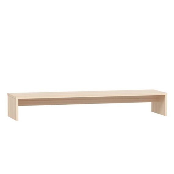 furnicato TV-Schrank Monitorständer 100x27x15 cm Massivholz Kiefer (1-St)