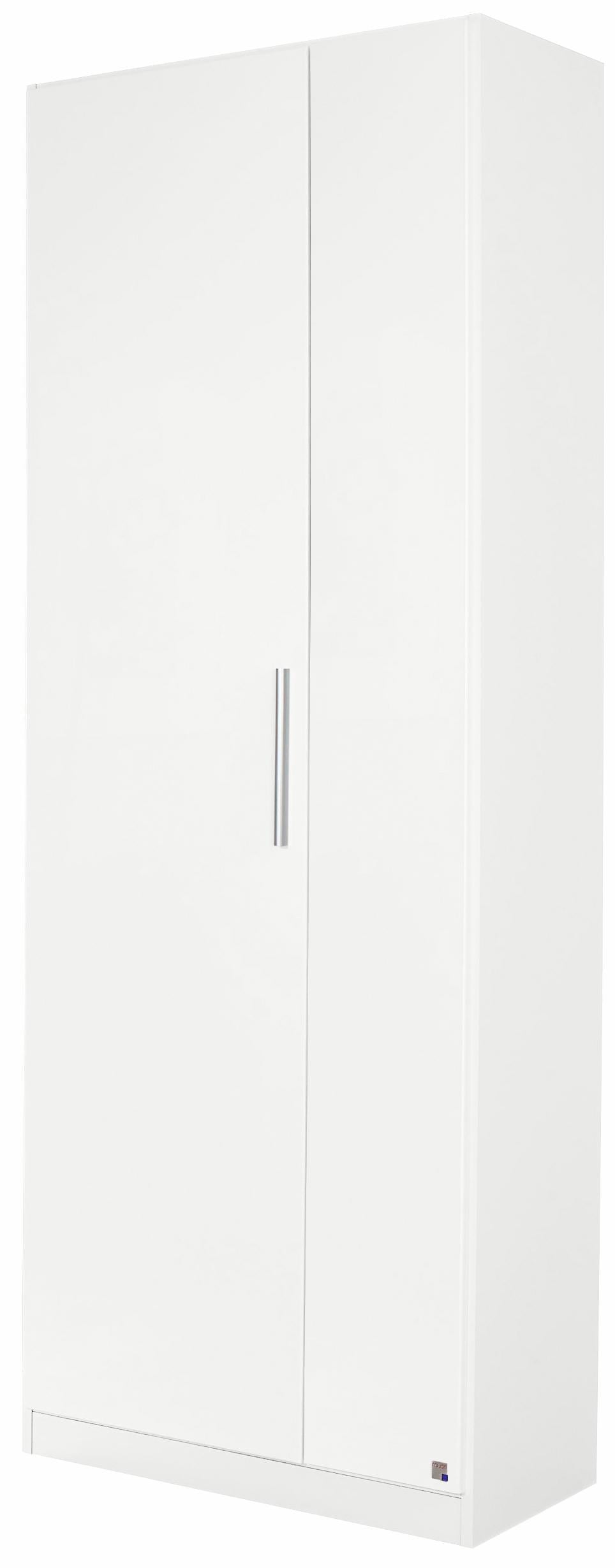 rauch Garderobenschrank "Garderobe Drehtürenschrank Kleiderschrank Schrank Mehrzweck MINOSA", Breite 69 cm mit ausziehbarer Kleiderstange MADE IN GERMANY