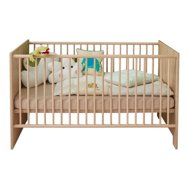 trendteam Kinderbett, Bettgestell Babyzimmer Babybett Juniorbett 143 x 78 x 83 cm