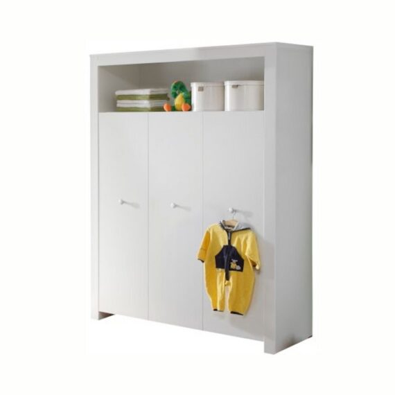 trendteam Kleiderschrank Olivia Babyzimmerschrank Kinderzimmerschrank Schrank Hochschrank