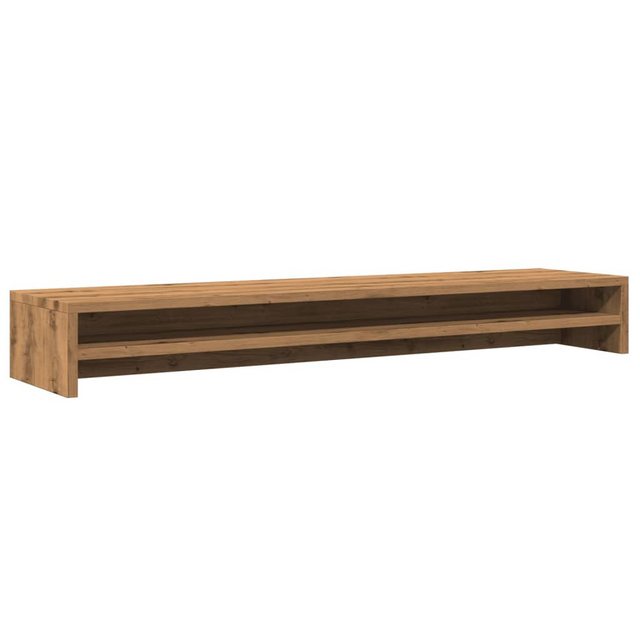 vidaXL Monitorständer Artisan-Eiche 100x24x13 cm Holzwerkstoff TV-Wandhalterung, (1-tlg)