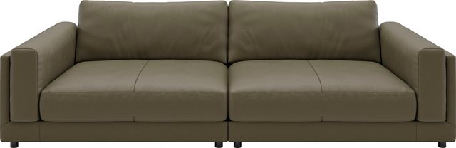 3C Candy Big-Sofa Karalis mit extra großer Sitztiefe, elegantes Mega Sofa zum Relaxen, auch in Cord- oder Leder-Bezug, lose Kissen, loungige Bequemlichkeit