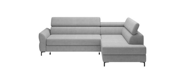 99rooms Ecksofa Stylefy Parker Ecksofa, L-Form, Eckcouch, Kopfteilverstellung