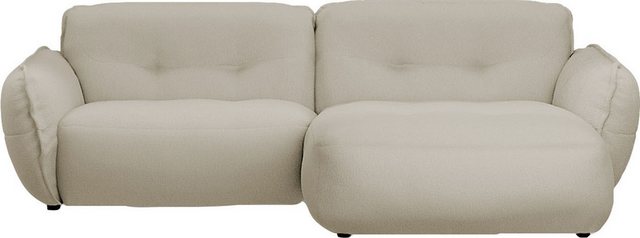 BETYPE Ecksofa Be Fluffy, Softes Sitzgefühl, moderne Kedernaht, hochwertiger Bezug