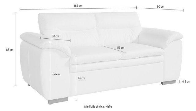 COTTA 2-Sitzer Leandra