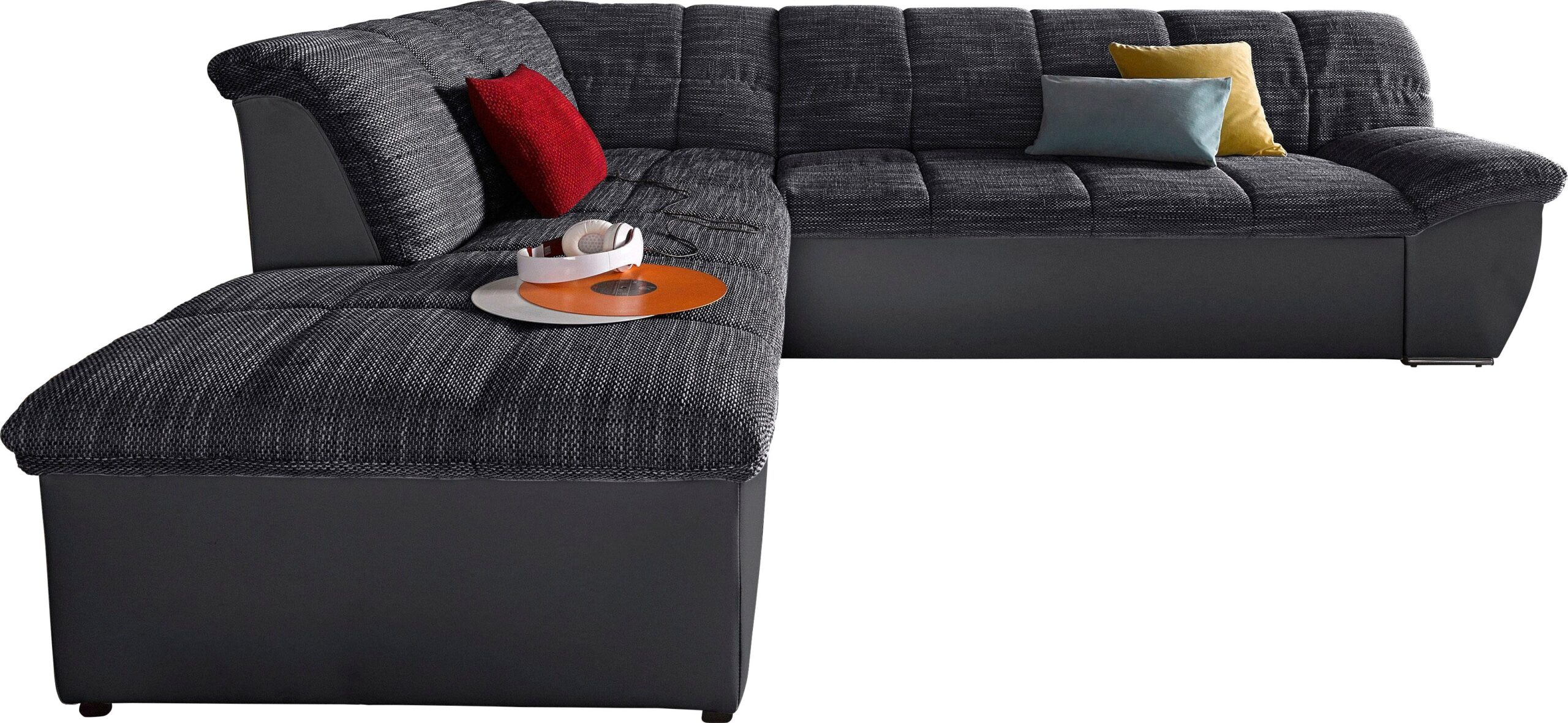 DOMO collection Ecksofa „Splash L-Form“, wahlweise mit Bettfunktion