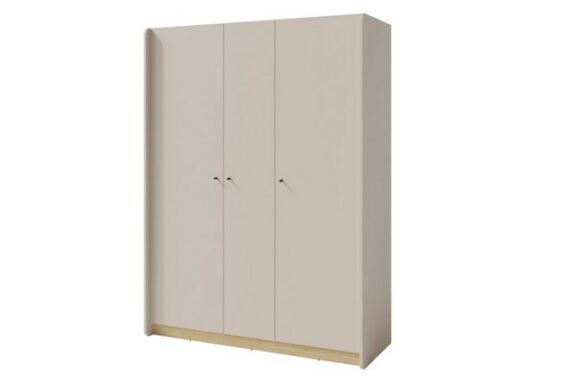 Deine Möbel 24 Kinderkleiderschrank Kinderkleiderschrank ALBI 01 dreitürig 145 cm (3-türig Kleiderschrank, 1-St., 3-türig Kleiderschrank) Garderobe Kleiderschrank Kinderzimmer Jugendzimmer