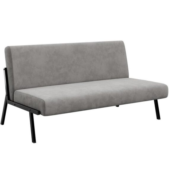 Dripex Sofa Sofa 2 Sitzer Stoffsofa Modern mit Metallrahmen 112 x 75 x 68 cm