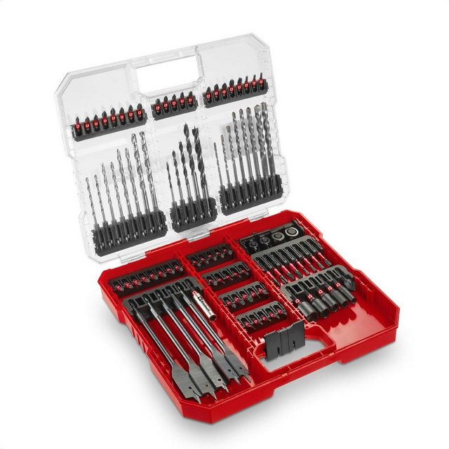 Einhell Bit-Set, XL-CASE 95-tlg. schlagfestes Bit- und Bohrer-Set (Bit