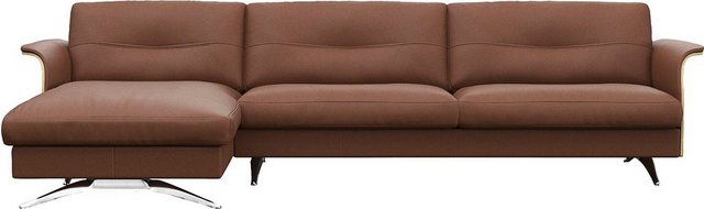 FLEXLUX Ecksofa Glow Designsofa, bequem und komfortabel durch hochwertigen Sitzaufbau, L-Form, Modernes skandinavisches Design