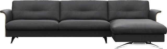 FLEXLUX Ecksofa Glow, super bequem durch hochwertigem Sitzaufbau mit Federkern, L-Form, Modernes skandinavisches Design