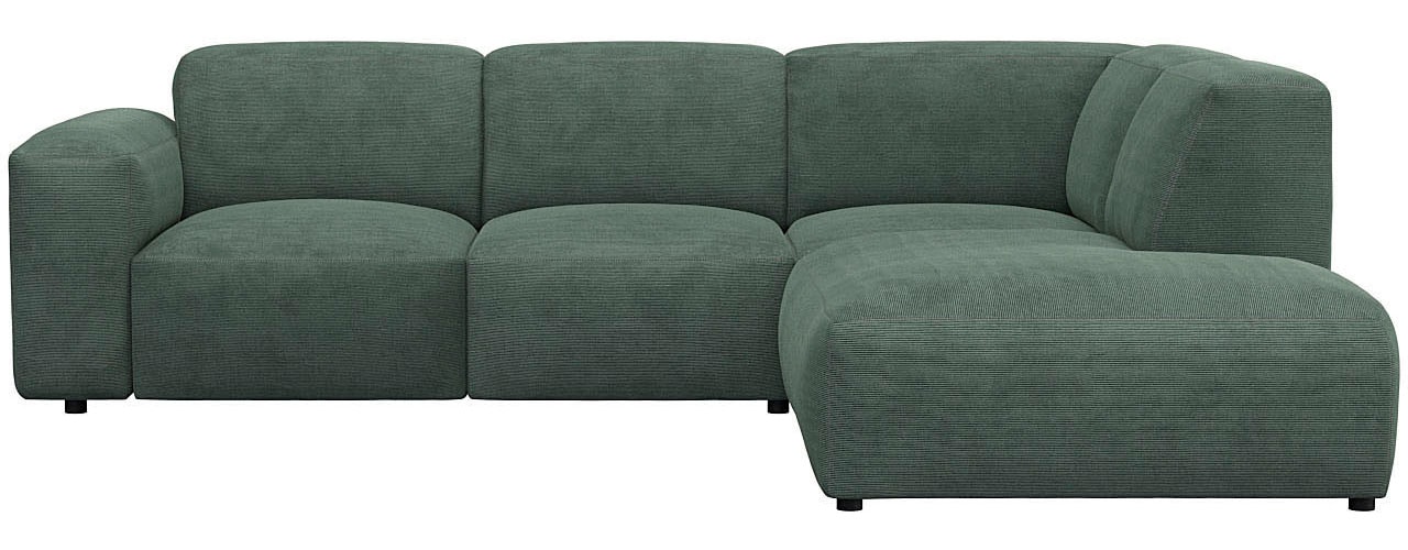 FLEXLUX Ecksofa „Lucera, super Sitzkomfort durch Kaltschaum im Sitz, L-Form“, modern & anschmiegsam, Designsofa, modernes skandinavisches Design