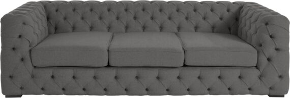 Guido Maria Kretschmer Home&Living Chesterfield-Sofa "Kalina", klassische Chesterfield-Knopfheftung, sehr hochwertige Verarbeitung