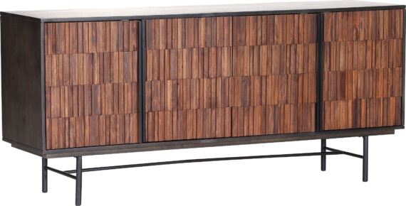 Gutmann Factory Sideboard "Taranto", Kommode mit extravaganter Front Verkleidung, Breite 174 cm