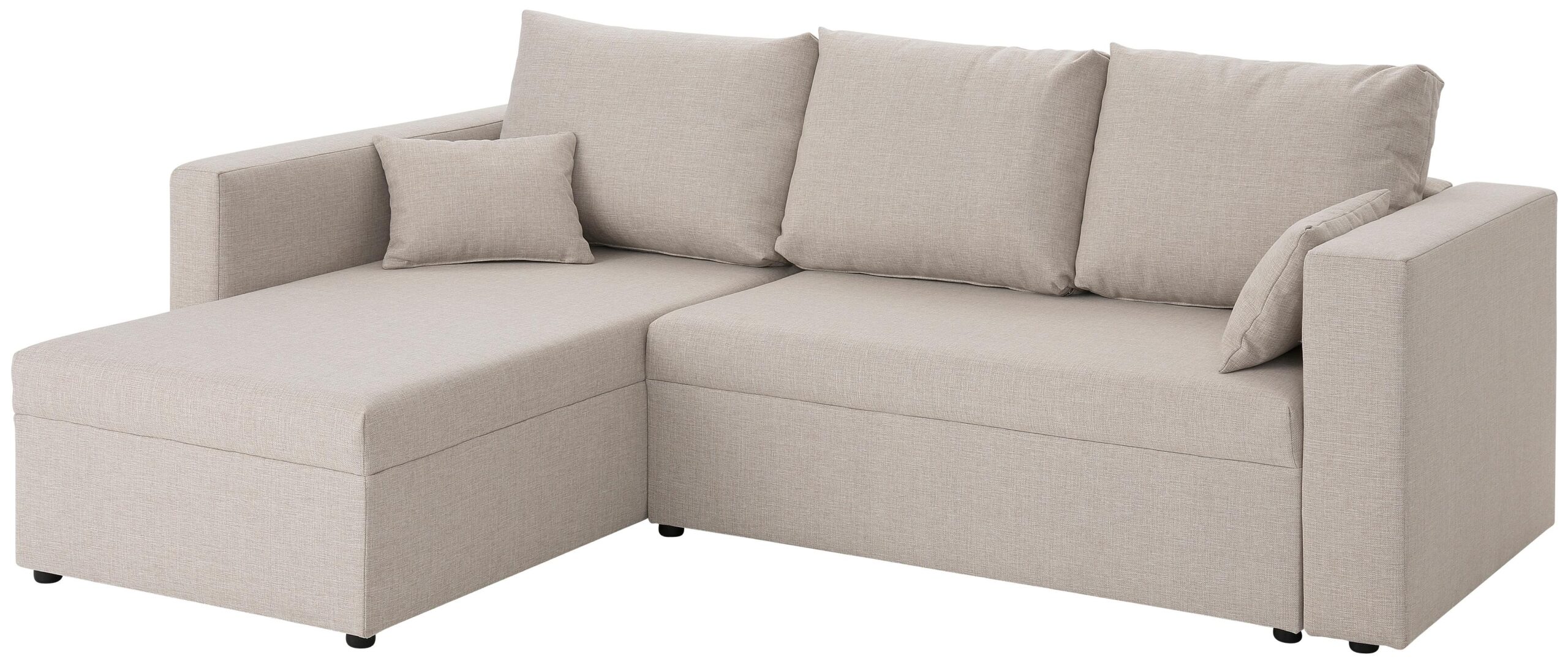 Home affaire Ecksofa „Pur L-Form“, wahlweise mit Bettfunktion