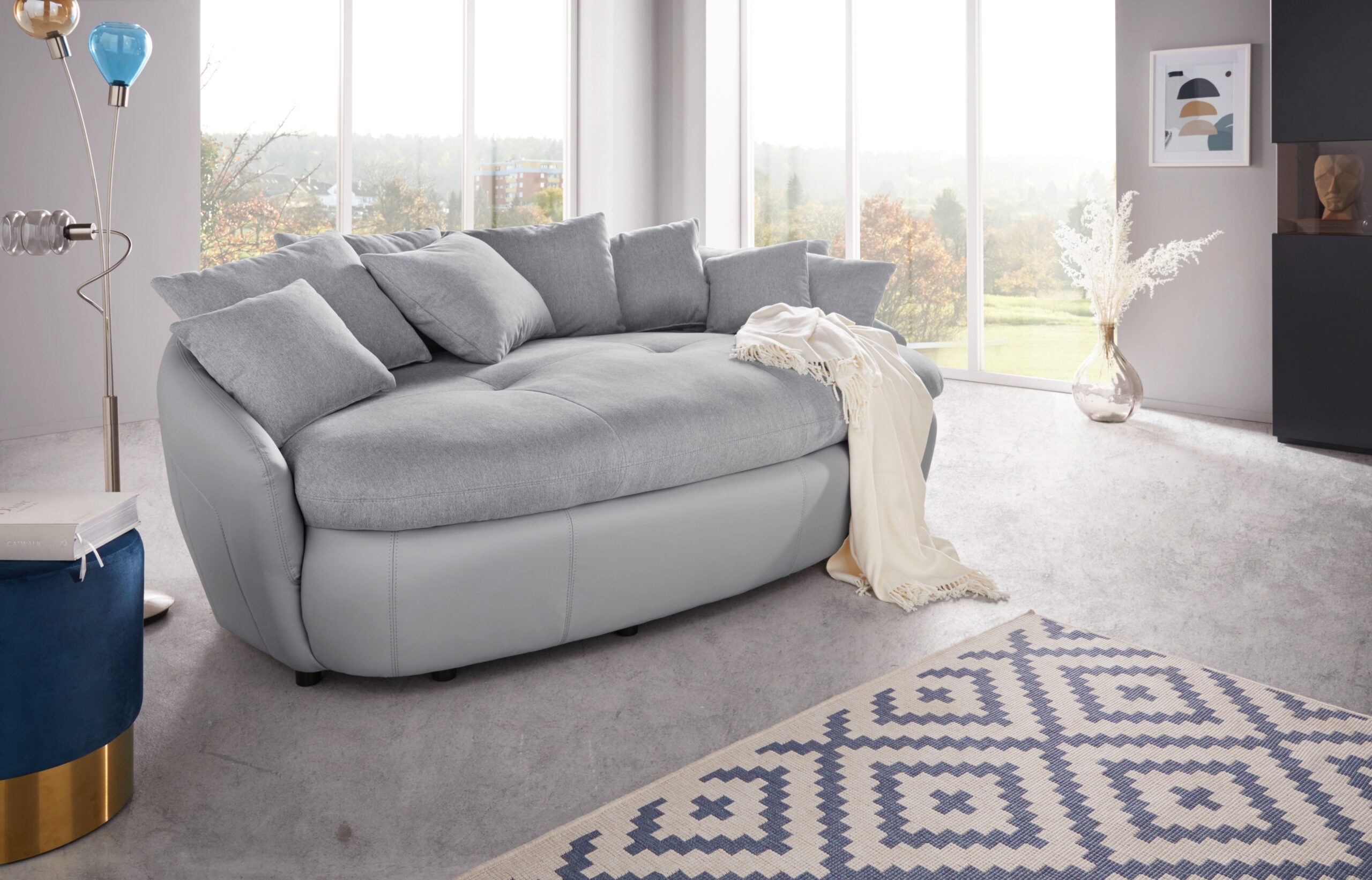 INOSIGN Big-Sofa „Aruba“, grosszügiges, gemütliches Megasofa XXL