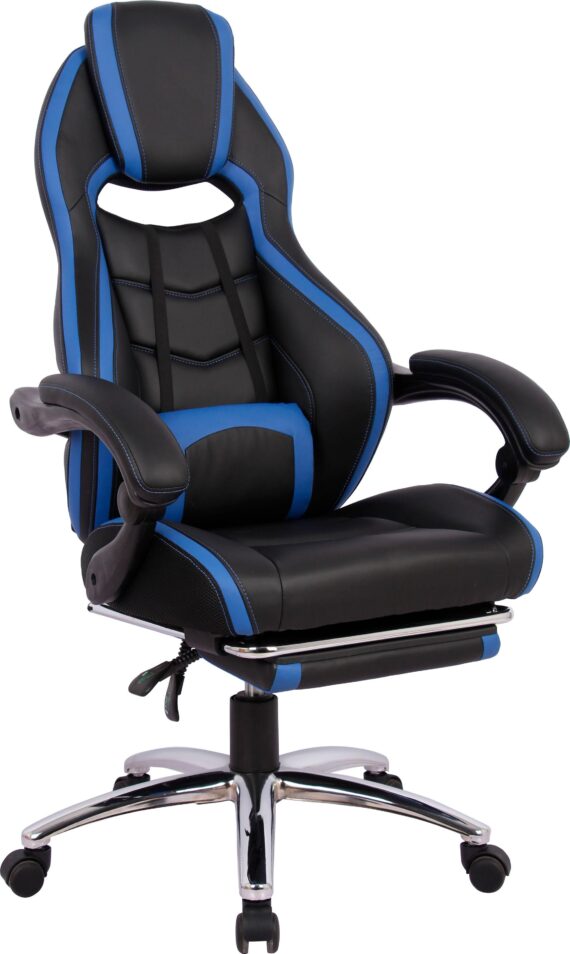 INOSIGN Gaming-Stuhl "Sprinta 1, Chefsessel mit ausziehbarer Fußstütze,", Kunstleder, komfortabel gepolstert mit vielen ergonomischen Funktionen