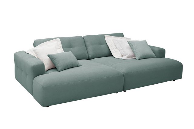 KAWOLA Big-Sofa MIKA, Couch Feincord verschiedene Farben 300×167 cm