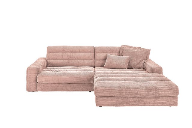 KAWOLA Ecksofa LANA, Couch L-Form rechts oder links versch. Größen und verschiedene Farben