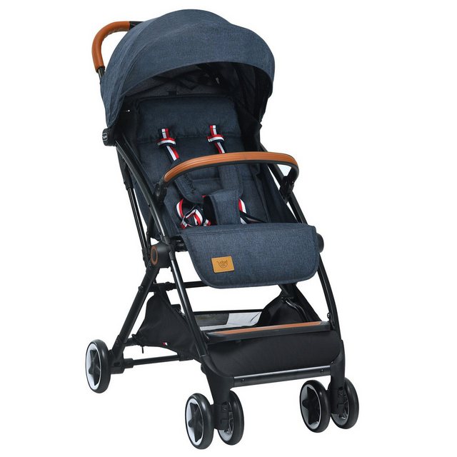 KOMFOTTEU Kinder-Buggy, Faltbarer Kinderwagen