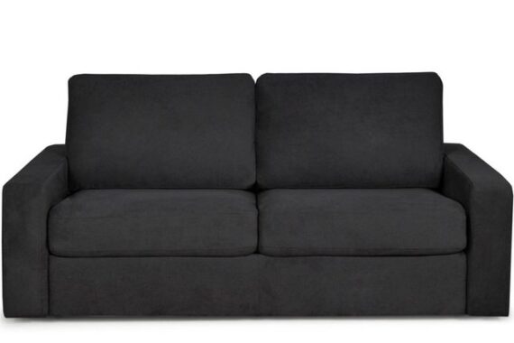 KONSIMO 3-Sitzer MENTO Sofa 3 Personen, zeitloses Design,Dauerschlaf-Funktion mit Unterfederung und Matratze