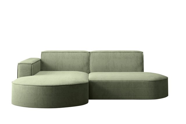 Kaiser Möbel Ecksofa Designer MODENA STUDIO L stoff Poso, Neve, Quelle