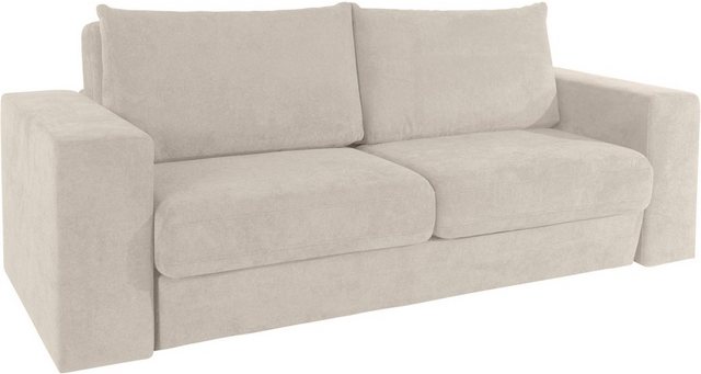 LOOKS by Wolfgang Joop 3,5-Sitzer Looksv, Verwandlungssofa: aus Sofa wird Sofa mit 2 Hockern