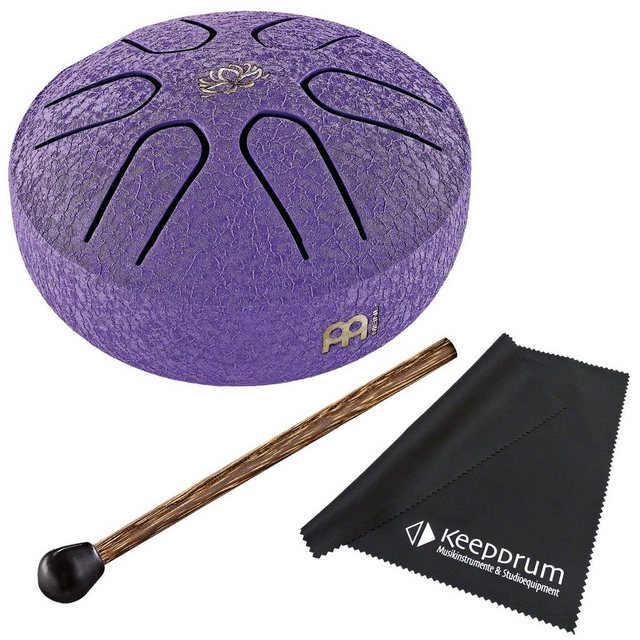 Meinl Sonic Energy Steel Tongue Drum Meinl Sonic Energy Pocket Tongue Drum Lotus mit Tuch,Lotus, mit Tuch