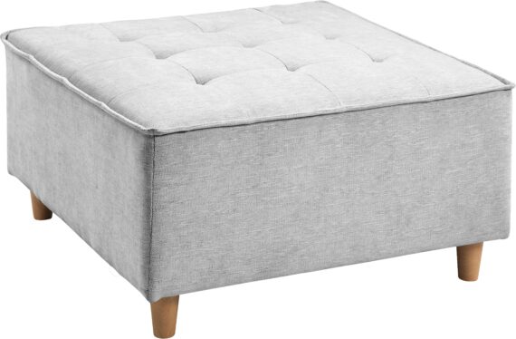 RAUM.ID Hocker "Flexid", (1 St.), modular erweiterbar zum Sofa, Chenille-Bezug