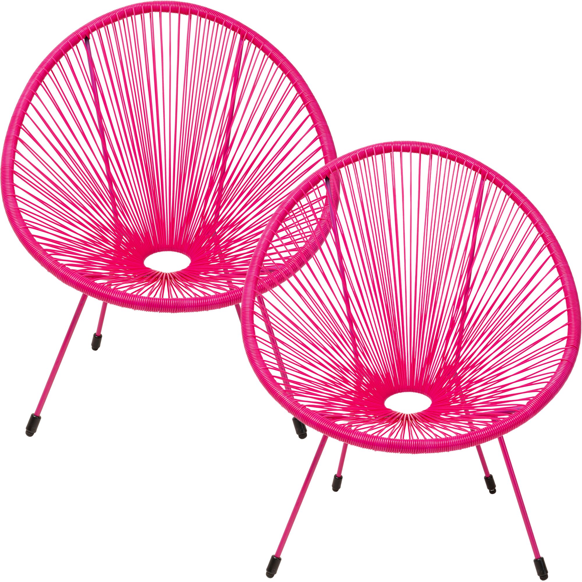 Sessel Acapulco (2/Set) Mono Pink