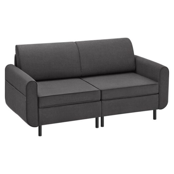 VASAGLE 2-Sitzer, Modulares Sofa, Einzelsessel, Couch mit Armlehnen