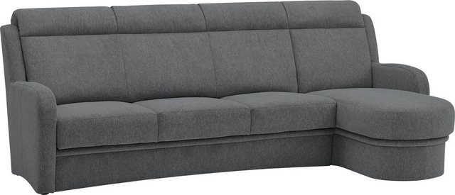 VILLA BECK Ecksofa Varese L-Form, 2 Teile, Kopfteilverstellung, wahlweise mit Sitzvorzug, in Sitzhöhe 49 cm