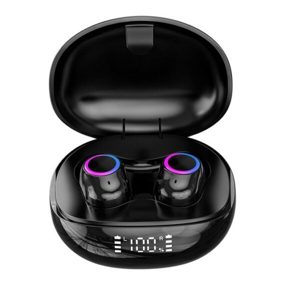 VSIUO TWS In-Ear-Kopfhörer Kabellos Earbuds HiFi Stereo Bluetooth-Kopfhörer (Freisprechfunktion, Noise-Cancelling, Voice Assistant, Siri, Wireless, Wireless Earbuds)