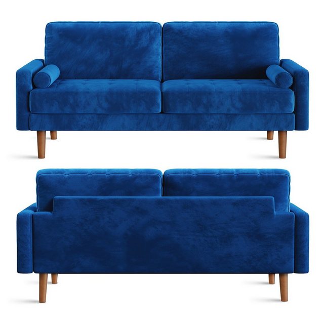 Vesgantti Sofa 3 Sitzer Sofa Gästesofa Modern Couch 176cm verlängern 2er Sitzsofa