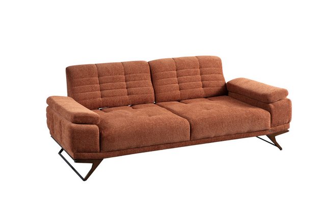 Villa Möbel Sofa Grace, 1 Stk. 2-Sitzer, mit Relax-/Bettfunktion durch verstellbare Rückenlehne