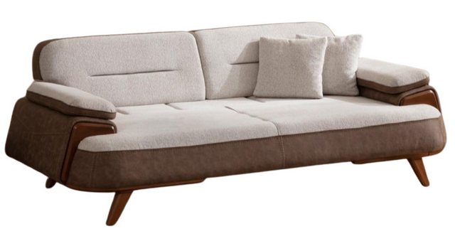 Villa Möbel Sofa Kendo, 1 Stk. 2-Sitzer, Handmade Quality,strapazierfähiger Mikrofaser Stoff