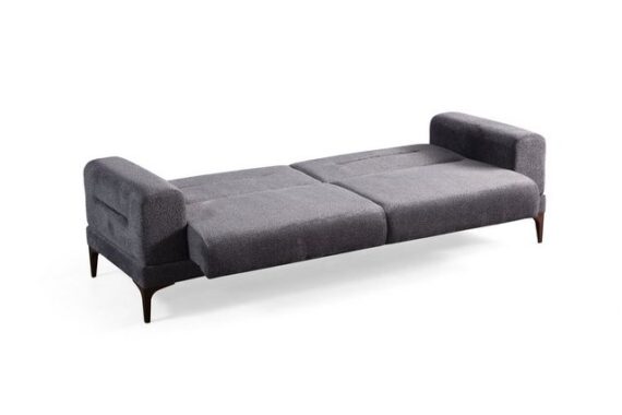 Villa Möbel Sofa Lush, 1 Stk. 3-Sitzer, mit Relax-/Bettfunktion durch aufklappbare Sitzfläche