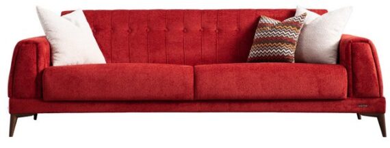 Villa Möbel Sofa Passion, 1 Stk. 3-Sitzer, mit Relax-/Bettfunktion durch aufklappbare Sitzfläche