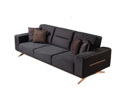 Villa Möbel Sofa Soprano, 1 Stk. 4-Sitzer, mit Relax-/Bettfunktion durch verstellbare Rückenlehne