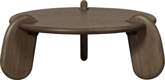 WOOOD Couchtisch "Milan", aus Mangoholz, H 40 cm x ⌀ 100 cm